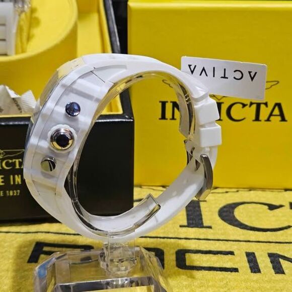 Activa x Invicta ACW2305-006 White Chronograph Sport Watch - Picture 5 of 6